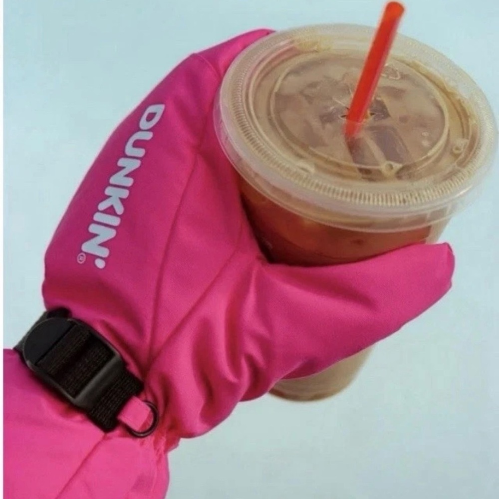 Official Dunkin' Donuts 2026 Pink Mitten Merchandise Collectible NEW